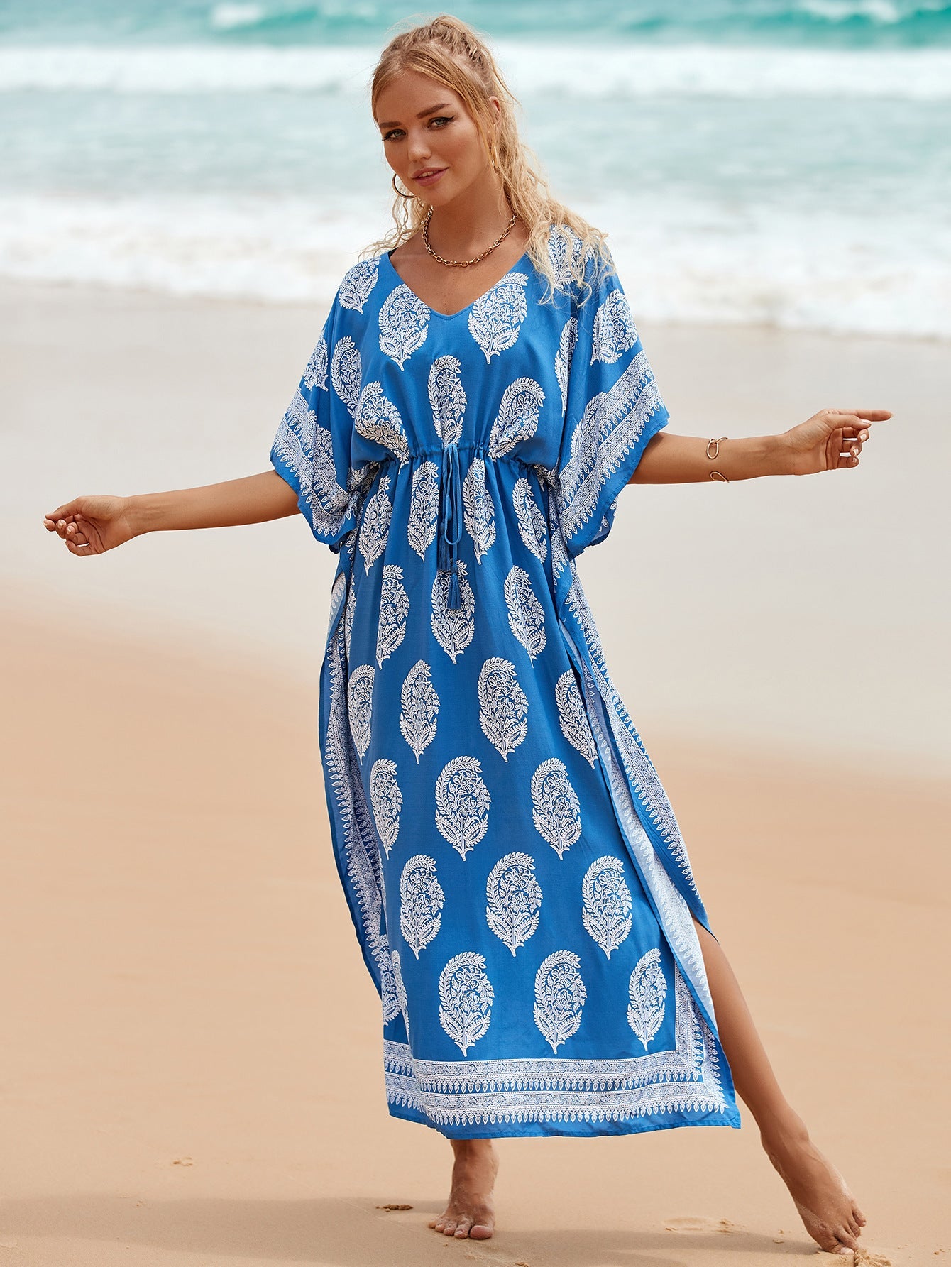 Mocarra | Stylish Urlaub Sonnenschutz Positionierung Druck Strand Cover-up