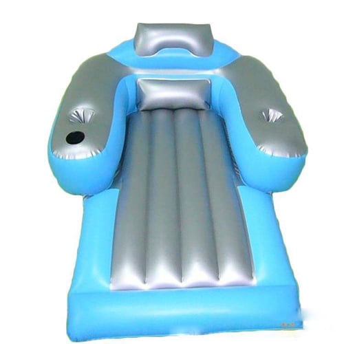 LuxeLounge - Aufblasbare schwimmende Pool-Liege [Letzter Tag Rabatt]