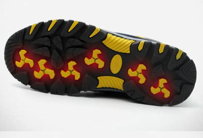 EMERHARD- Lederstiefel mit Stahlkappe und Eisen-Schutz