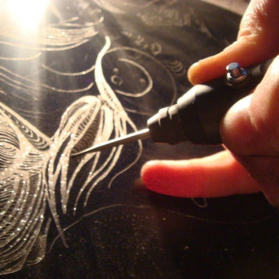 GravurPro | Professionelle Gravierstift + 30 Bits GRATIS!