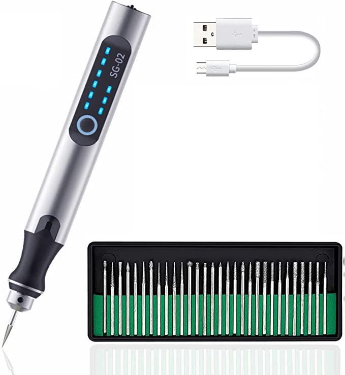GravurPro | Professionelle Gravierstift + 30 Bits GRATIS!