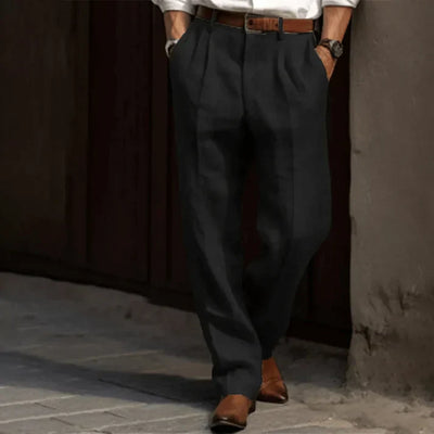 Harold - Elegante Herren Hosen - Retro Nadelstreifen Für Büro & Freizeit