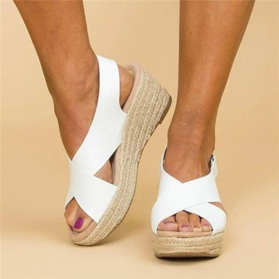 Shelia - Elegante Espadrille-Sandalen