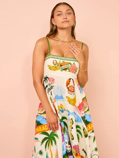 Mocarra | Sommerparadies Kleid