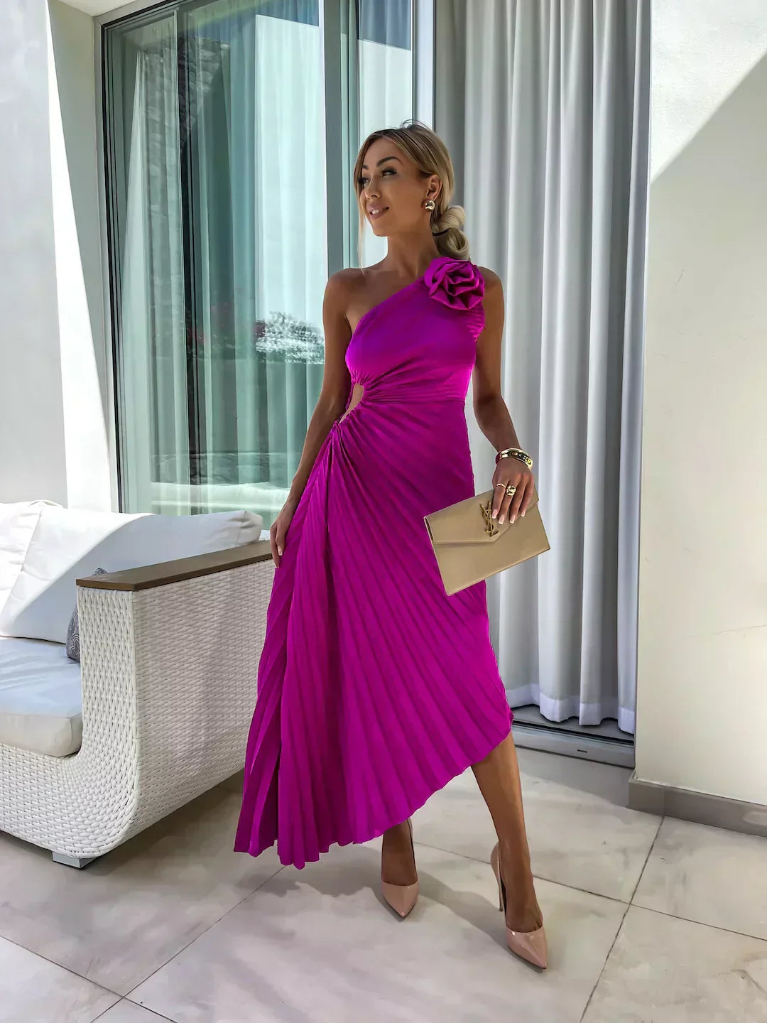 Camila | Verspieltes Blumenkleid für romantische Anlässe