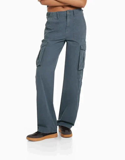 Ida - Damen Cargohose mit gerader Passform
