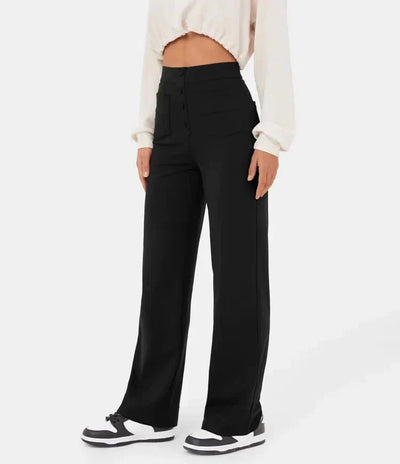 Mocarra | Geknöpfte Hose mit hoher Taille