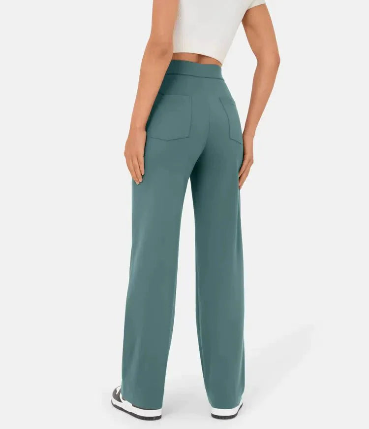 Mocarra | Geknöpfte Hose mit hoher Taille