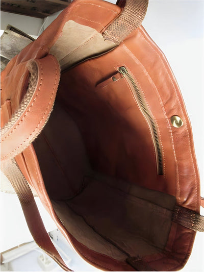 Léa | vintage lederhandtasche