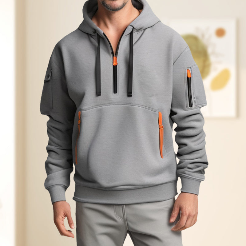 Garen -   Stilfulde herre-hoodie