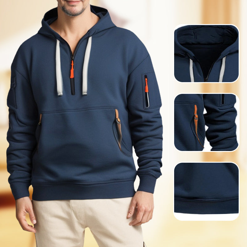 Garen -   Stilfulde herre-hoodie