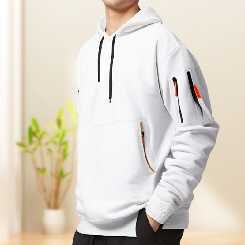 Garen -   Stilfulde herre-hoodie