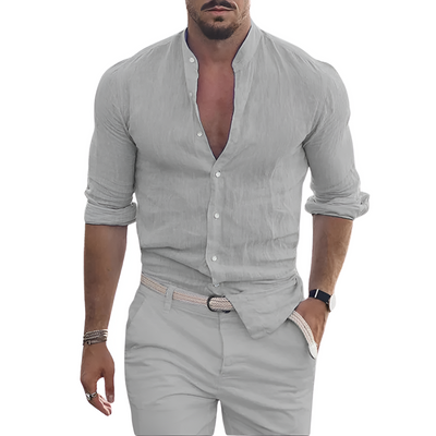 Marius - Stilvolle Leinenhemd - Sommerchic