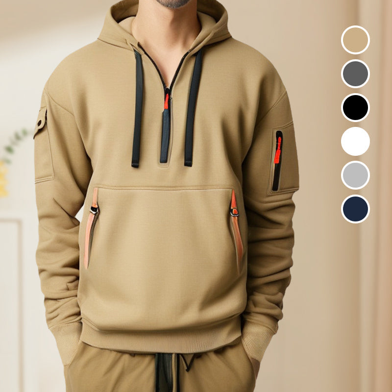 Garen -   Stilfulde herre-hoodie