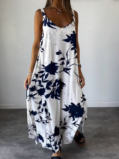 Paulette - Elegantes bedrucktes Kleid für jeden Anlass