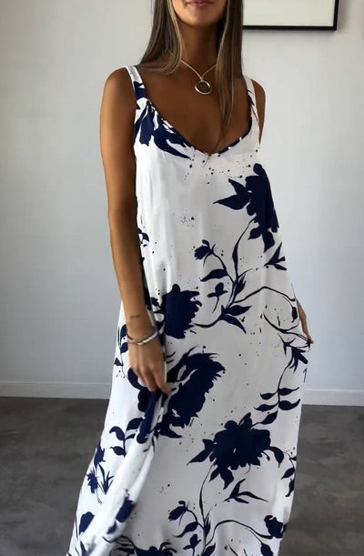 Paulette - Elegantes bedrucktes Kleid für jeden Anlass