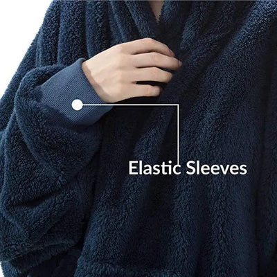 KEITH - Kapuzen-Fleecepullover im Oversized-Stil