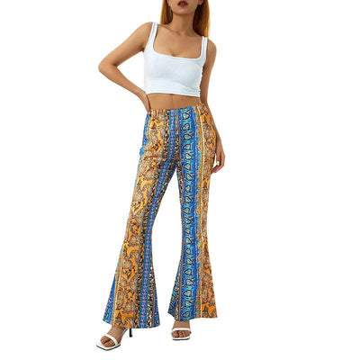 KESIA - Leggings mit hoher Taille und Schlaghose