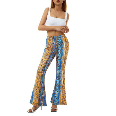 KESIA - Leggings mit hoher Taille und Schlaghose