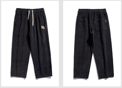 Milo- Herrenmodische Cordhose im Vintage-Stil