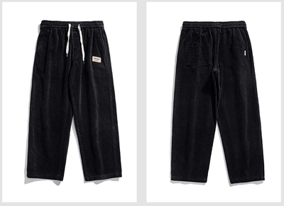 Milo- Herrenmodische Cordhose im Vintage-Stil