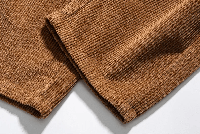 Milo- Herrenmodische Cordhose im Vintage-Stil
