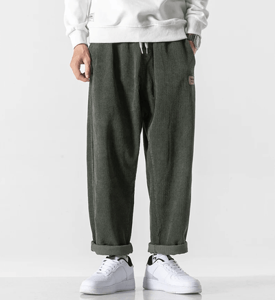 Milo- Herrenmodische Cordhose im Vintage-Stil