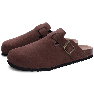 Liora | Orthopedisch Suède Kurk Slippers
