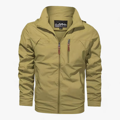 Ethan | Wasserdichter militärischer windbreaker mit taktischem schutz