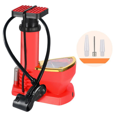 Fahrrad Luftpumpe mit Druckmesser