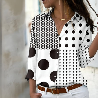 Shiloh - Lässige Damen Bluse mit Muster