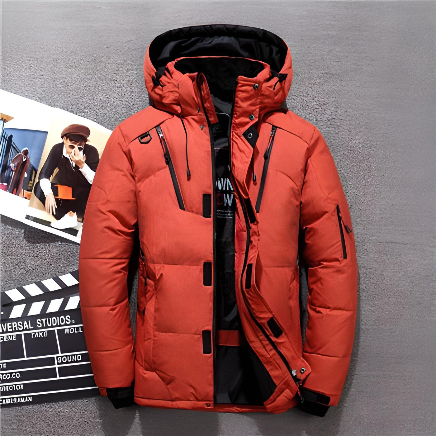 Mocarra | Softshell-Daunenjacke mit Kapuze